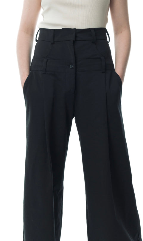 Double- waistband pants - Talla