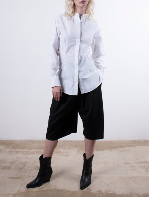 Simple cotton poplin shirt