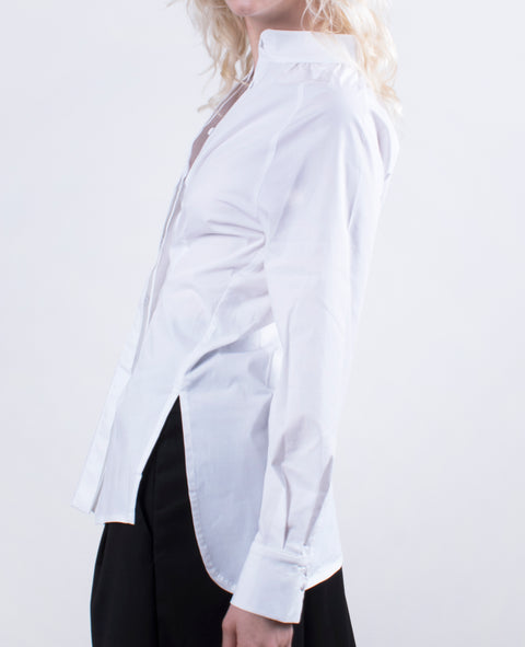 Simple cotton poplin shirt