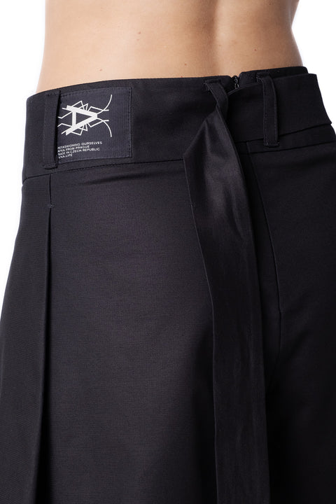 Kalhotová sukně DeadStock - black